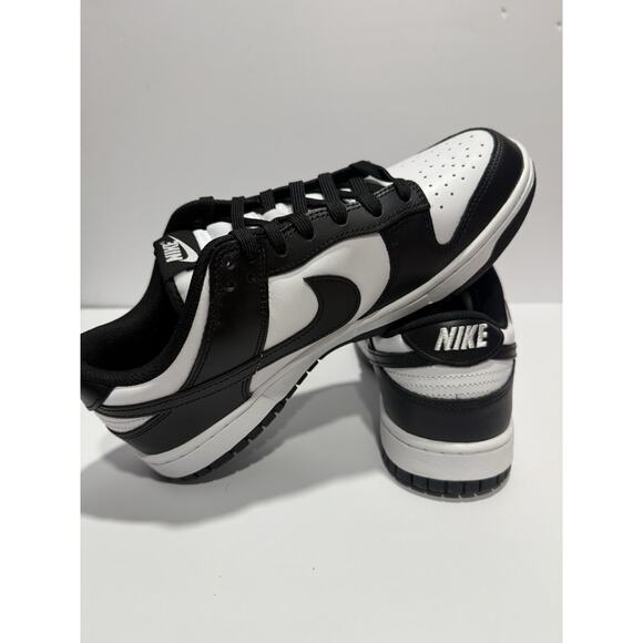 Size 10 - Nike Dunk Low Black White 11.5w